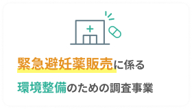 緊急避難妊薬販売に係る環境整備のための調査事業